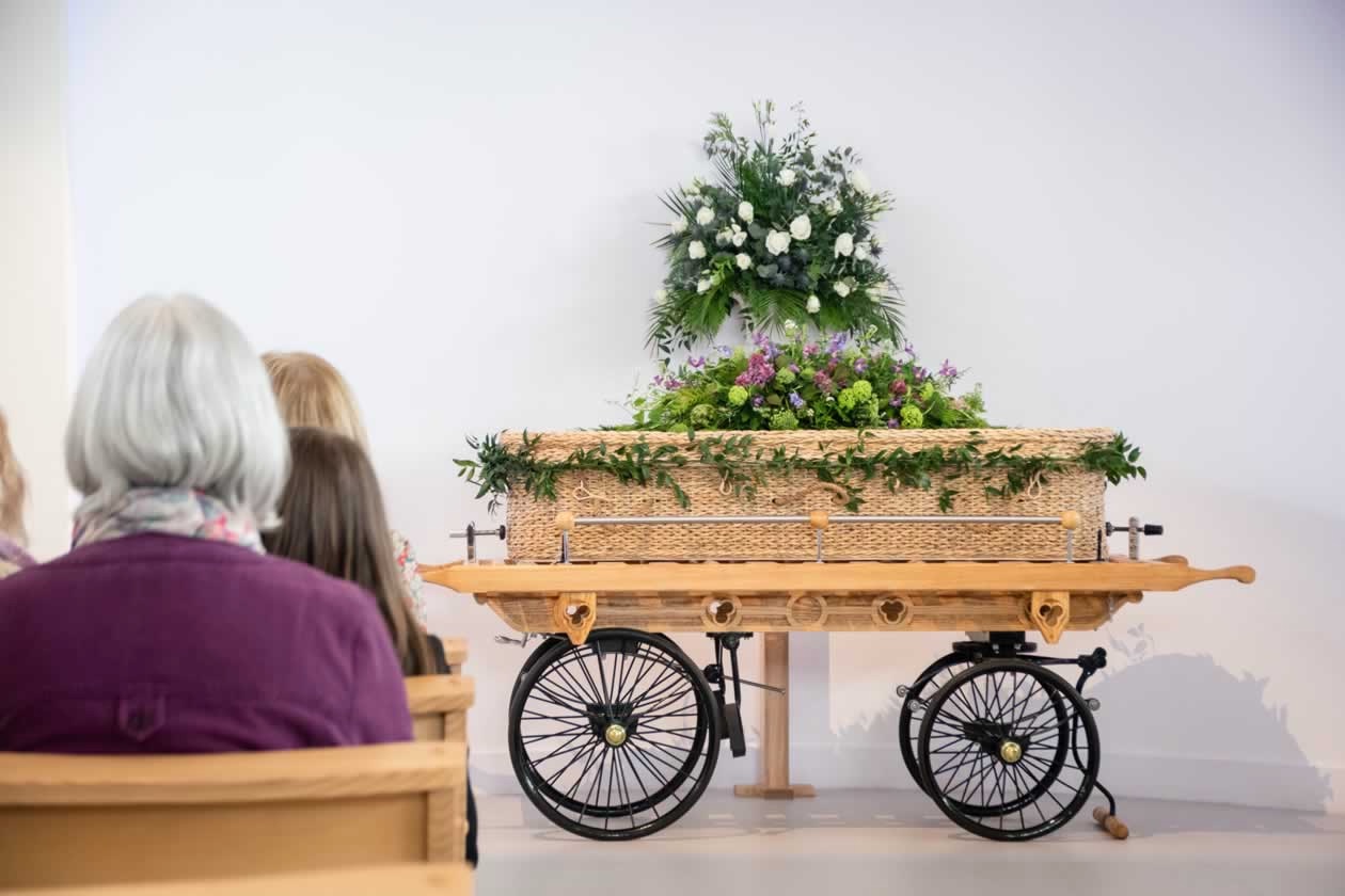 a funeral at brewsterwells crematorium